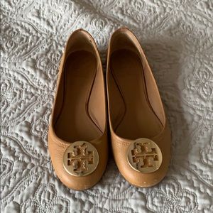 Brown Tory Burch flats